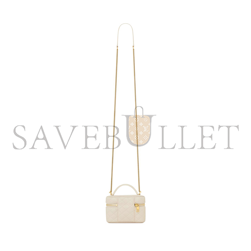 YSL GABY MICRO VANITY BAG IN LAMBSKIN 8192851EL079207 (12*8*4cm)